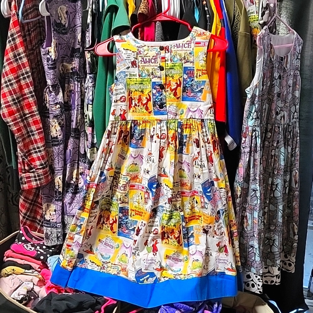 Vintage Disney classics handmade girls dress 8